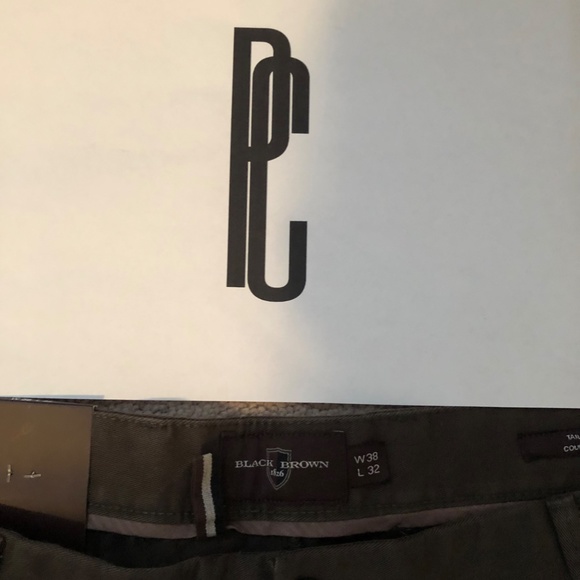 Black Brown 1826 Pants - Picture 4 of 4